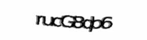 Security check image, please type the characters shown